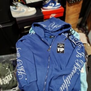 Von Dutch Blue Men's Sweater